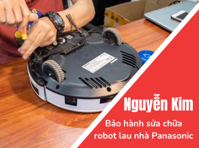 Khám phá 5 lỗi thường gặp ở robot lau nhà Panasonic cùng Nguyễn Kim Đà Lạt